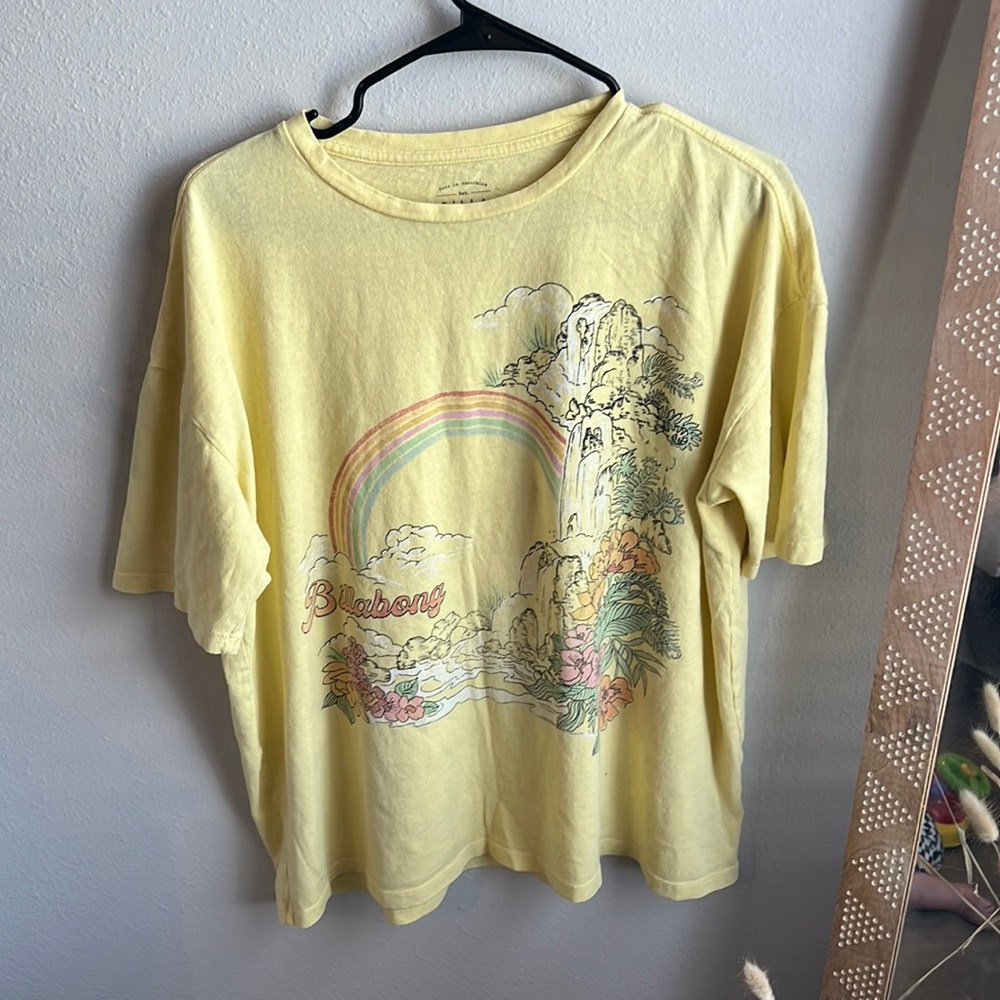 Oversized Billabong Graphic Tee